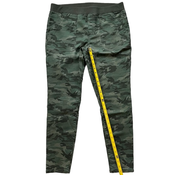 No Boundaries size Xl (15-17) thin green camo skinny pants elastic waist NWOT - Picture 13 of 16